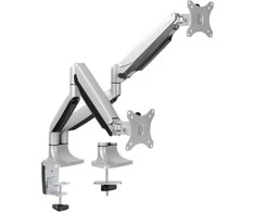 Laikiklis Mozi Dual Ekranas Gas Spring Desk Stovas dviem ekranams