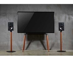 Mozi MS-01 kaiutinjalustapari lattialle, musta