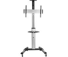Laikiklis Mozi TTV04 grindų stovas su ratukais skirtas 37-70" ekranams