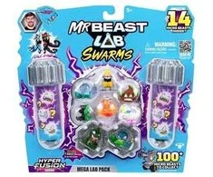 „MrBeast Lab Swarms Fusion“, 14 figūrėlių, rinkinys