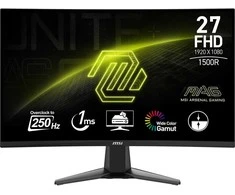 Monitorius MSI MAG 27C6X - 250Hz | Full HD | 27'' | VA | 1ms