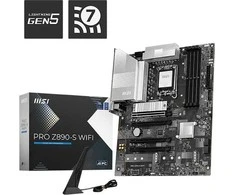 Pagrindinė plokštė MSI PRO Z890-S WIFI LGA1851 MB 4xDDR5 4xM.2