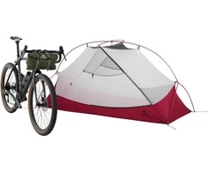 Vienvietė palapinė ant dviračio MSR Hubba Hubba Bikepack 1