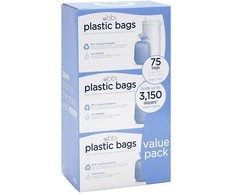 Muovipussit Ubbi-vaipparoskikseen, 3-pack