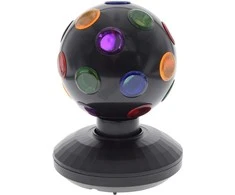 Music - Juodas disko kamuolys - 11 cm (501000)