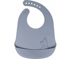 Muumi Silicone -ruokalappu, sky mėlynas