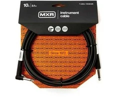 MXR Standard -instrumenttikaapeli kulmaliittimellä 3m, musta