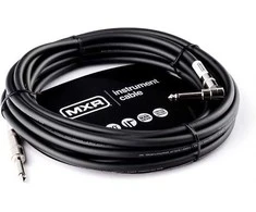 MXR Standard -instrumenttikaapeli kulmaliittimellä 6 m, musta