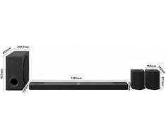 Namų kino sistema LG Soundbar su Dolby Atmos ir 9.1.5 kanalais | S95TR | Bluetooth