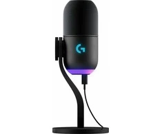 Logitech G Yeti GX Dynamic kardioidinis laidinis mikrofonas (juodas) su RGB | USB