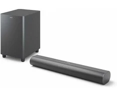 Namų kino sistema „Philips TAB6100/10“, 2.1 kanalai, 80 W, DTS Virtual:X, DTS:X, Dolby Atmos, Dolby Digital Plus, Dolby MAT, Filmas, Muzika, Sportas, 200 W, 6 O
