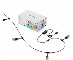 Nanoleaf Essentials Matter Smart Multicolour Outdoor String Lights Starter Kit 30m | 16M+