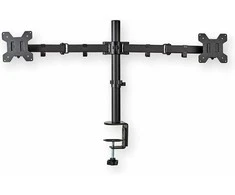 Laikiklis Nedis Dual Ekranas Desk Stand -pöytäjalka kahdelle näytölle