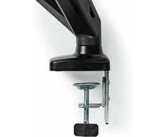 Laikiklis Nedis Dual Gas Spring -pöytäjalka kahdelle näytölle, kaasujousella