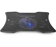 Podstawka chłodząca Nedis NBCR101BK stojak na laptop Podstawka na notebooka Juodas 43,2 cm (17")