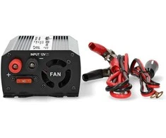 Nedis PIM30012FGY invertteri, 12 V, 300 W, muokattu siniaalto