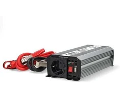 Nedis PIM60012FGY invertteri, 12 V, 600 W, muokattu siniaalto