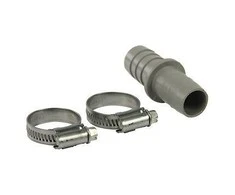 Nedis poistoletkun jatkokappale 19 x 19 mm + 2x letkunpuristin