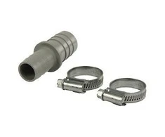 Nedis poistoletkun jatkokappale 19 x 22 mm + 2x letkunpuristin
