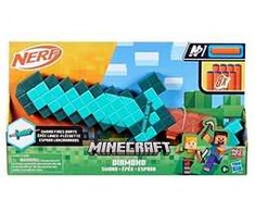 Hasbro *****NERF Minecraft miecz Diamond+strzałki G1437