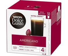 Nescafe Dolce Gusto Dolce Gusto Americano kahvikapseli, 30 kpl, 255 g