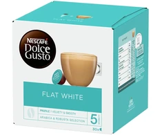 Nestl „Nescafé Dolce Gusto Flat Baltas“ kavos kapsulės, 30 vnt.