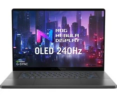 Nešiojamas kompiuteris ASUS ROG Zephyrus G16 16 žaidimų nešiojamasis kompiuteris, Windows 11 (GU605CX-QR075W)