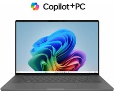 Nešiojamas kompiuteris ASUS Zenbook A14 kannettava, Windows 11 (UX3407QA-PURE1)