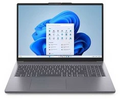 Nešiojamas kompiuteris Lenovo IdeaPad Slim 3 83K8008SMX 16 kannettava, Windows 11 Home, harmaa