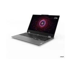 Žaidimų nešiojamas kompiuteris Lenovo LOQ 15AHP9 15,6" FHD IPS 144 Hz | AMD Ryzen 7 7445HS | 16 GB RAM | 512 GB SSD | GeForce RTX 3050 6 GB | Windows 11 Home | pilkas
