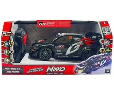NIKKO RC automobilis su LED Toyota GR #69 Rovanperä, 1:18