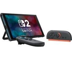„Nintendo Switch 2“ + „Mario Kart World“ žaidimų konsolės rinkinys, juodas