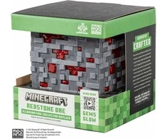 Noble Collection Noble kolekcija Minecraft – šviečiantis raudonasis akmuo