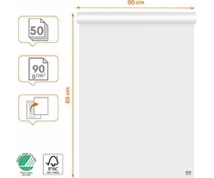 Nobo apverčiamos lentos bloknotas ritinėlyje 60x85