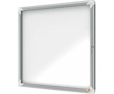 Nobo magnetinė išorinė stiklinė vitrina Nobo 6xA4, balta