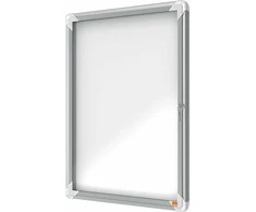 Nobo Stiklinė vitrina su vidiniu magnetu Nobo 4xA4 balta