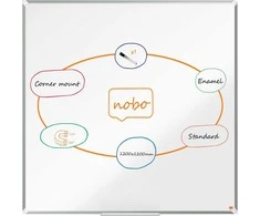 Nobo Tablica plieninė Nobo Premium 1200x1200