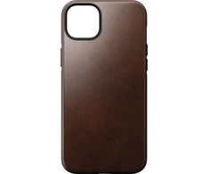 Nomad modernus odinis MagSafe dėklas, rudas - iPhone 14 Plus