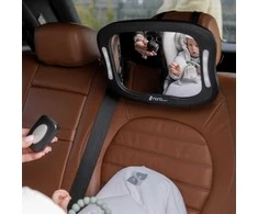 Nordbaby takapenkin peili LED-valolla