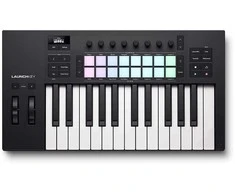 Novation Launchkey Mini 25 MK4 - MIDI klaviatūra, 25 klavišai