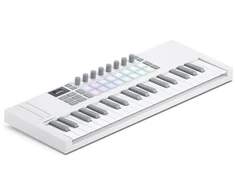Novation Launchkey Mini 37 MIDI-ohjain, valkoinen