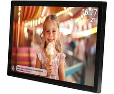 Nuotraukų rėmelis Denver Frameo PFF-3260 32 digitaalinen valokuvakehys, musta