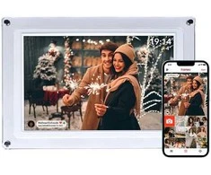 Nuotraukų rėmelis Rollei Smart Frame WiFi 109 digitaalinen valokuvakehys, läpinäkyvä