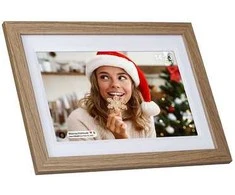 Nuotraukų rėmelis Rollei Smart Frame WiFi1010 digitaalinen valokuvakehys, puu