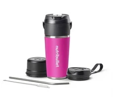 Plakiklis „Nutribullet Flip NBP016MA“ stalinis maišytuvas, rausvai raudonas