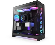 NZXT H9 Flow RGB+ (2025) juoda
