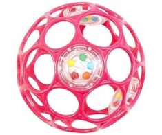 Oball - Rattle 10 cm - Rožinė (12030)