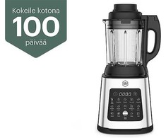 OBH Nordica Perfectmix Cook maišytuvas, nerūdijančio plieno/juodas