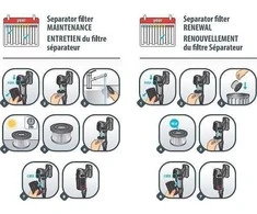 Rowenta Tefal EPA filtras, skirtas X-Force Flex 11.60 TY98 ir X-Force Flex 14.60 TY99
