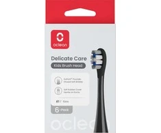 Oclean Kids Šepetėlio galvutė P3K8 2 pcs Juodas